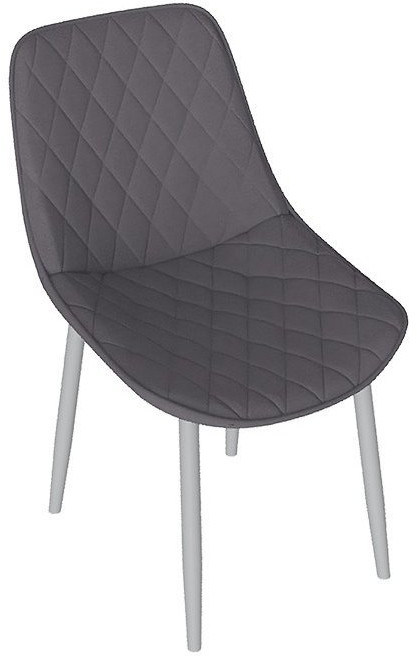 OSCAR Стул (Черный муар/Велюр L002 серо-бежевый)