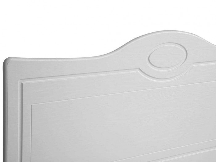 Кровать 1200 Монако МН-7 белое дерево