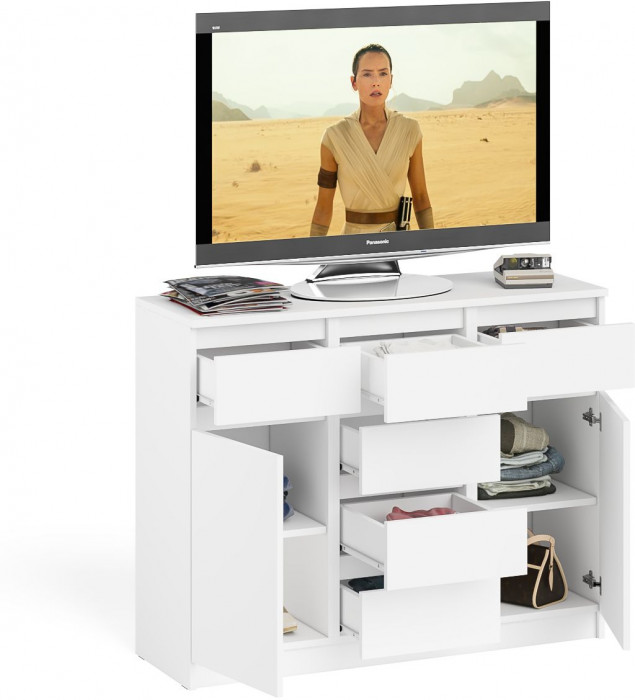 Мори Комод МК1200.4, белый