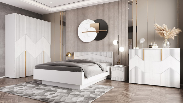 Кровать двуспальная 140х200 