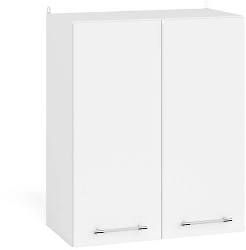 Кухня Мебель--24 ШВ600 Шкаф 60 см., цвет корпус белый/фасад ДСП белый, ШхГхВ 60х32х72 см.