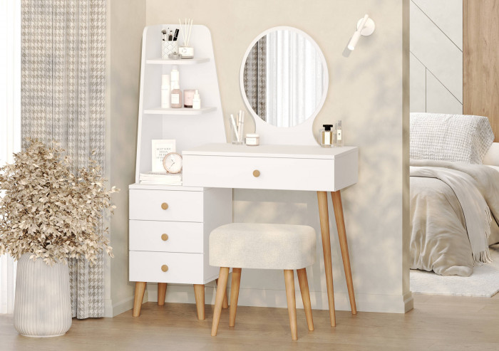 Трюмо 4-25917бел, белый