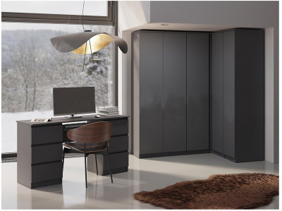 Модульная детская Челси, композиция 6 (Графит, Графит)