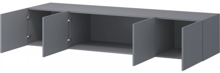 Антресоль Бастион ЛДСП 2,0 (Крафт золотой / Белый древесный)