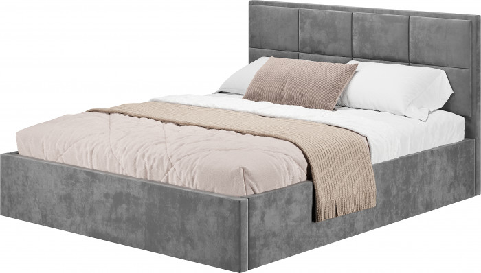 Кровать 160х200 с подъемным механизмом Линда КР-16, Хром