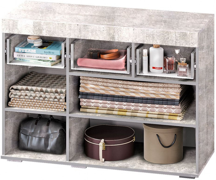 "Инстайл" КМ-03 бетон/белый