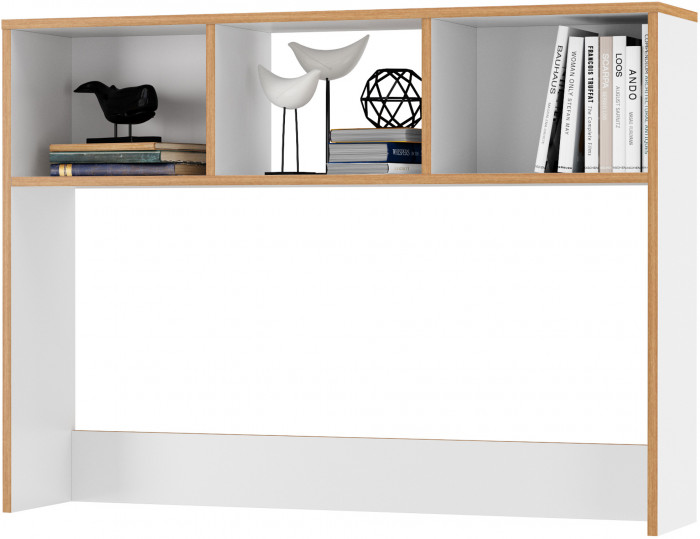 Вуди Компоновка № 49, цвет белый премиум/дуб крафт золотой, ШхГхВ 180х52,7х158,7 см., универсальная сборка