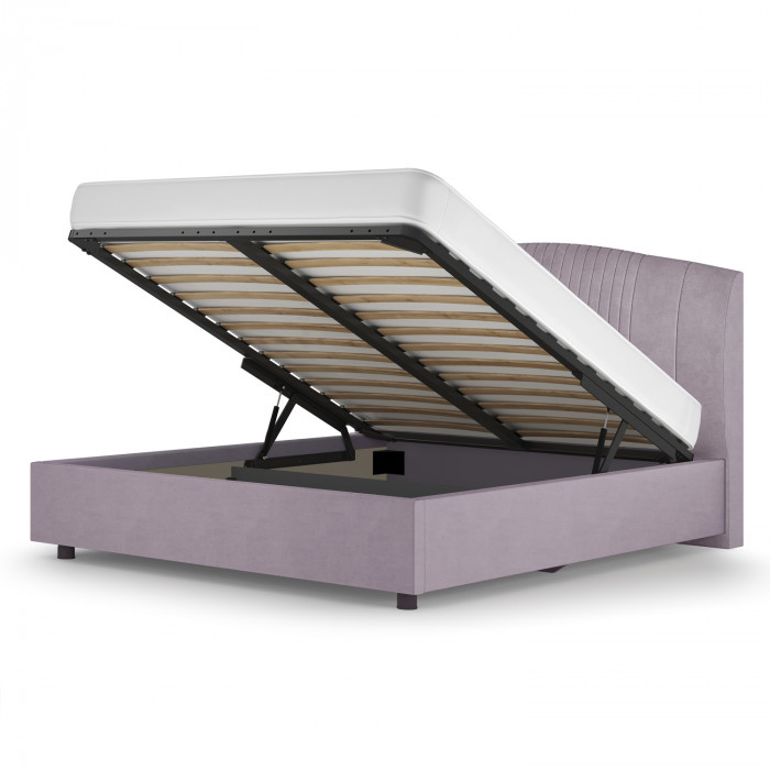 Кровать-12М с подъёмным основанием 1600 лаванда