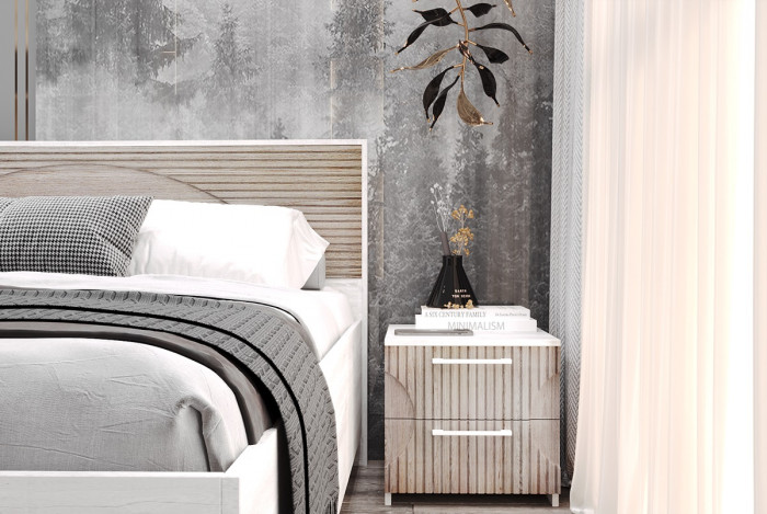 Кровать 160х200 с щитовым основанием 