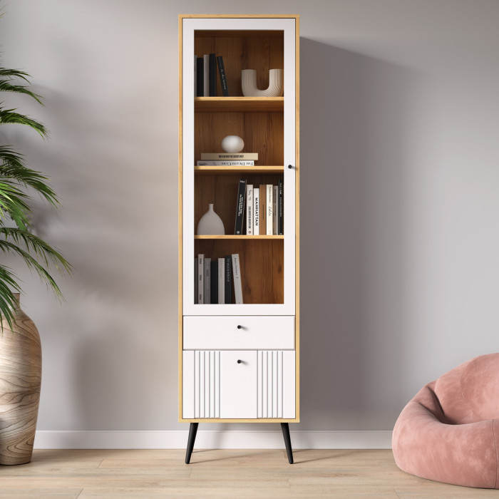 Шкаф-витрина Вега Саксония