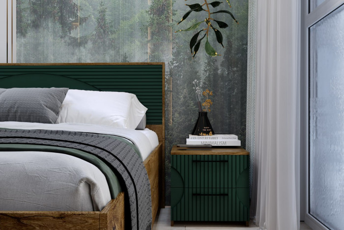 Кровать 140х200 с щитовым основанием 