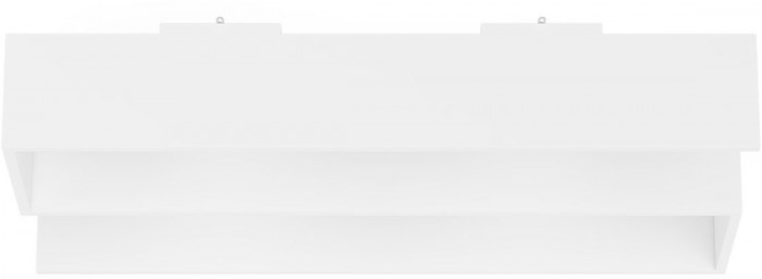Мори Полка 1200, цвет белый, ШхГхВ 120х21х64,8 см., универсальная сборка