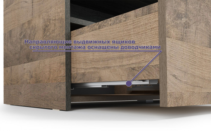 Трувор Гостиная 025, цвет дуб гранж песочный/интра, ШхГхВ 280,4х45,4х210 см., универсальная сборка