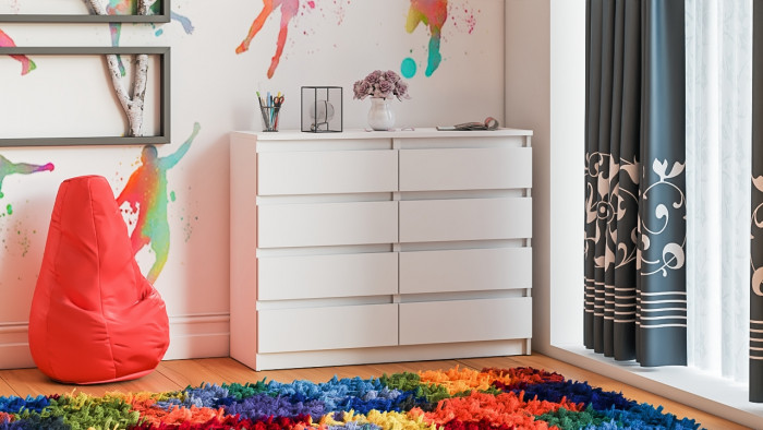 Мори Комод МК1200.8, белый