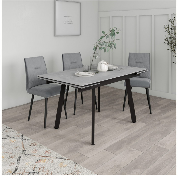 Стол обеденный раздвижной Герцог, Чёрный