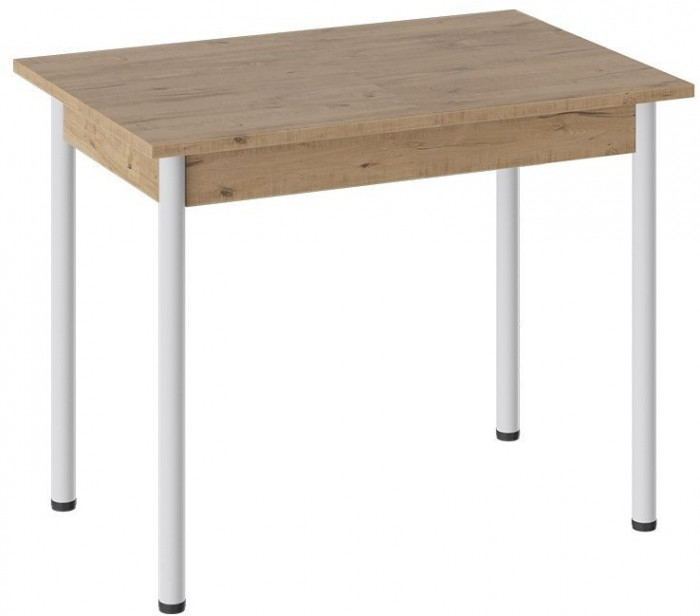 Родос Тип 1 стол с опорой d40 (Черный муар/Ателье темный)