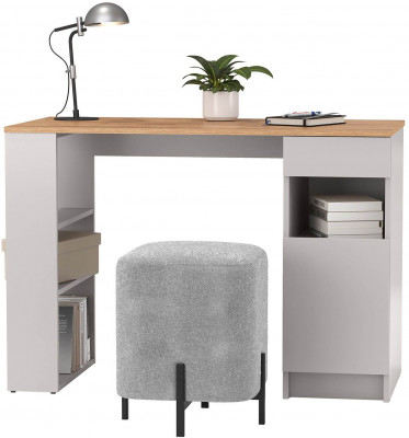 89.10 Прайм стол письменный кашемир / дуб золотой