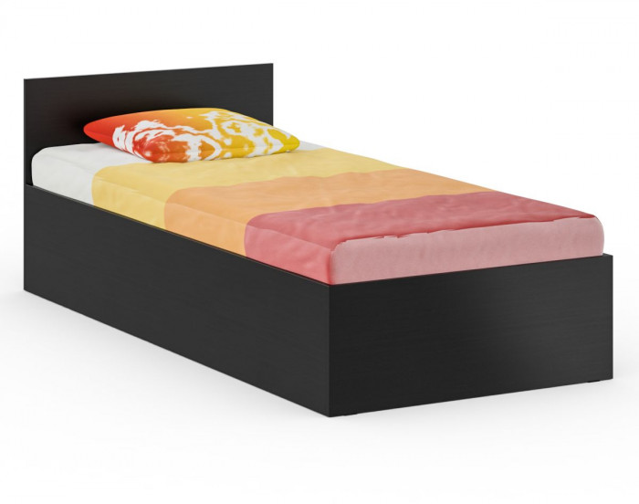 Кровать 0900 + Пенал Стандарт, венге