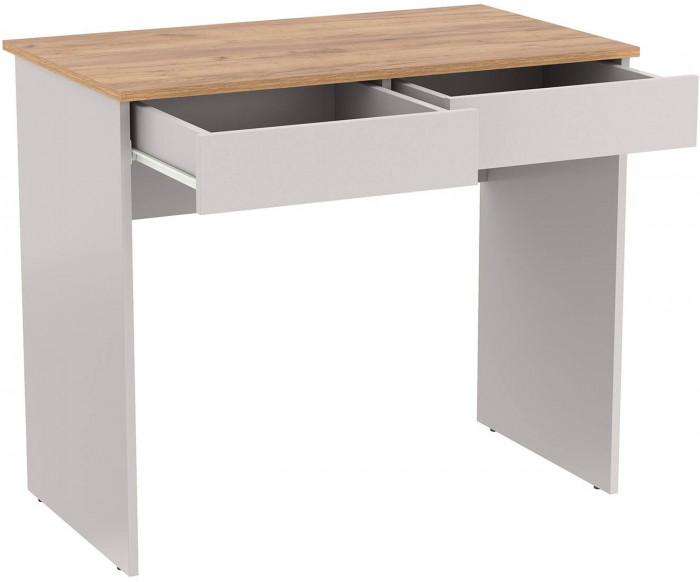 89.13 Прайм стол письменный кашемир / дуб золотой