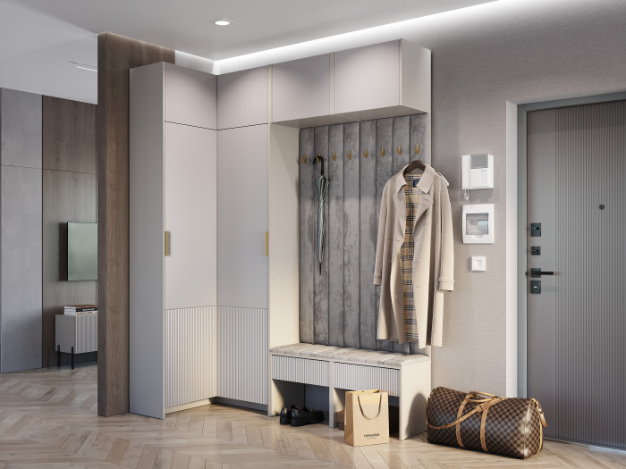 Шкаф навесной "Пандора" ШКН-01, Кашемир/Айриш МФ03