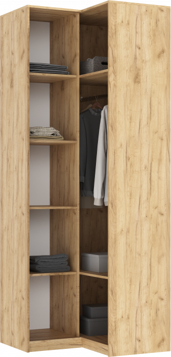 Модульная спальня Марвэл, Дуб крафт/Браш мени грин