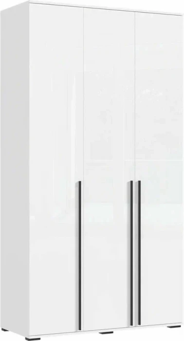 Норд Композиция Шкафов (прямые + угловые), Белый глянец/белый