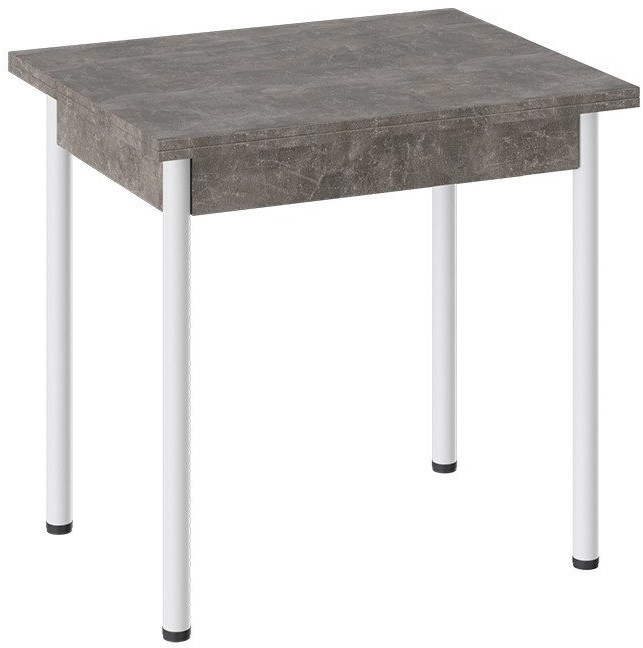 Родос Тип 2 стол с опорой d40 (Черный муар/Ателье темный)