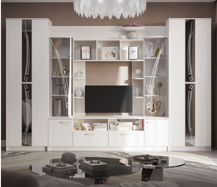 Гостиная "Венеция" Ясень белый