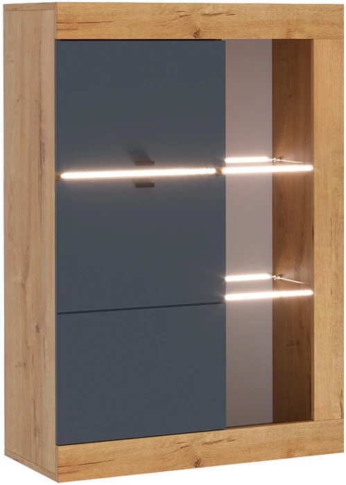 Прага Модульная Гостиная, вариант №4, вотан/Графит