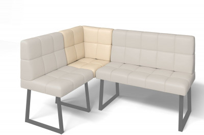 Кухонный диван Реал МУ 590 Крем/Черный муар