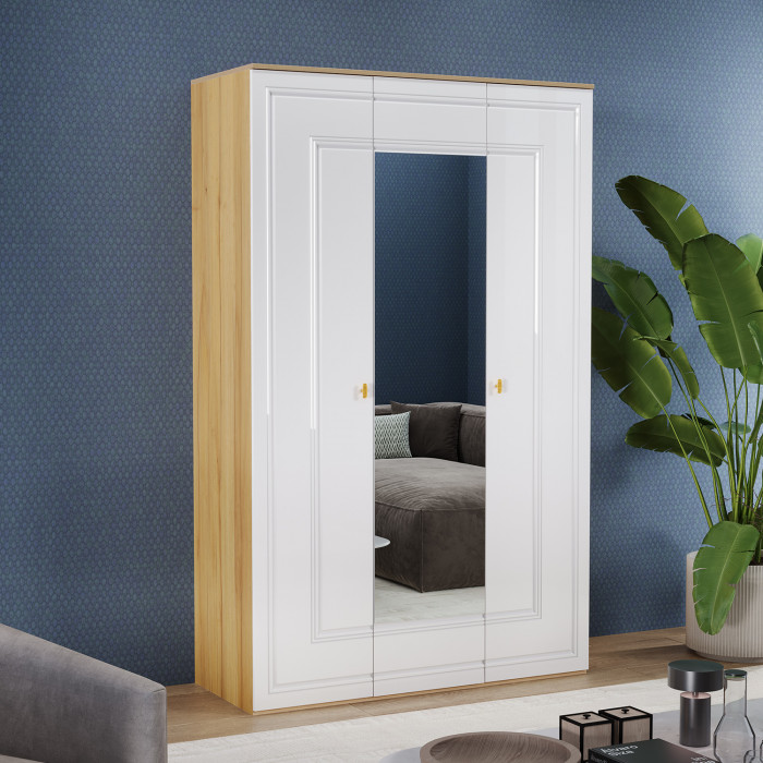 Шкаф 3-х дверный Вега Сапфир