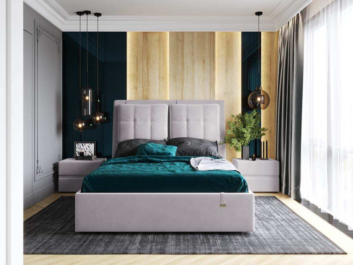 Кровать Ester 1400 модель 311 Ультра смог