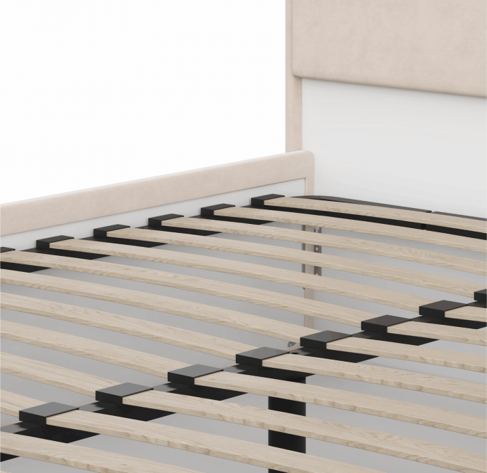 Кровать 120 с ортопед. основанием КР-430-М-12, Микровелюр Zeekr-3