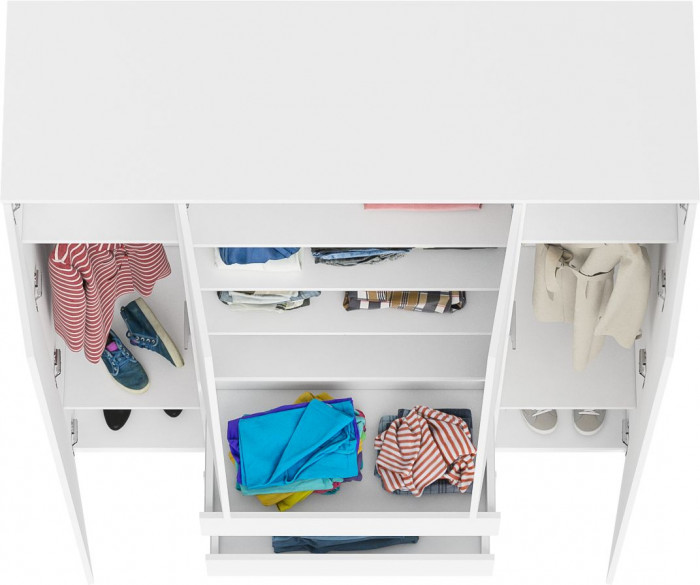 Мори Шкаф МШ1600.1, белый