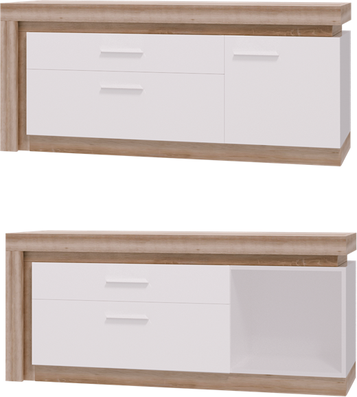 Тумба для ТВ закрытая Люмен 02