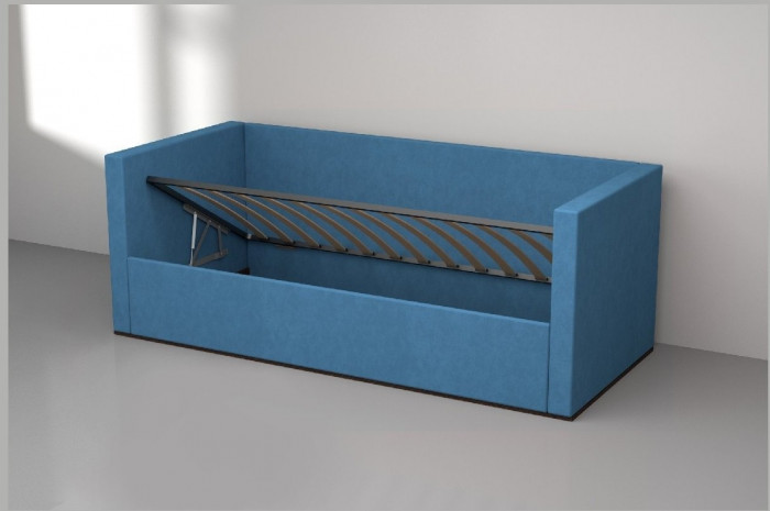 Кровать 0.9 арт.030 (Серый)