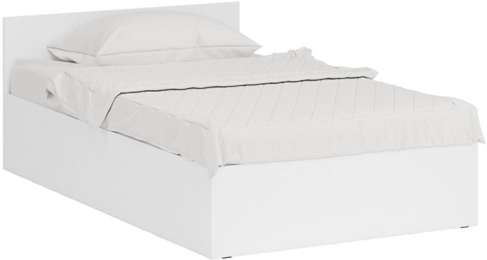 Кровать 1200 + Пенал Стандарт, белый