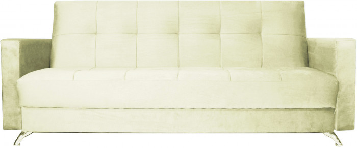 Диван-книжка Престиж люкс, 120х190, велюр бежевый