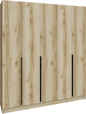 Шкаф Мадрид (2,0) с 3 ящ. внутри без зеркала, Дуб делано