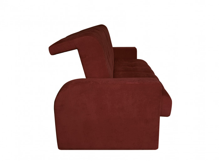 Диван-книжка Марсель, 120х190, велюр коричневый