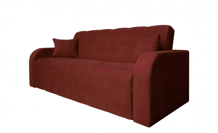 Диван-книжка Марсель, 120х190, велюр коричневый