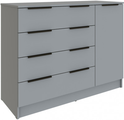 Комод для спальни Мадрид (1,2), Камень серый