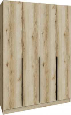 Шкаф Мадрид (1,6) без зеркала, Дуб делано