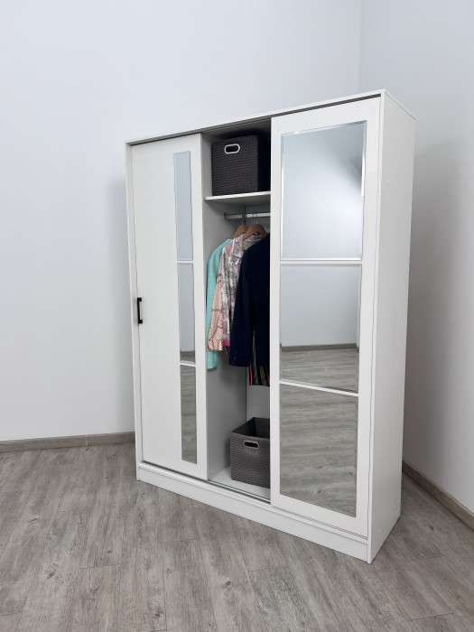 Шкаф-купе Стиль-2 1600, Дуб крафт золотой/Кашемир