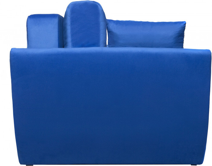 Диван-кровать Амстердам Люкс, 150х195, еврокнижка, независимый пружинный блок, велюр, синий