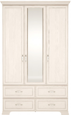 Шкаф для одежды 3-х дверный с зеркалом Венеция 01
