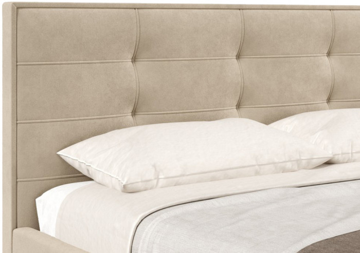 Кровать с подъёмным механизмом 1800 Римини, бежевый 729