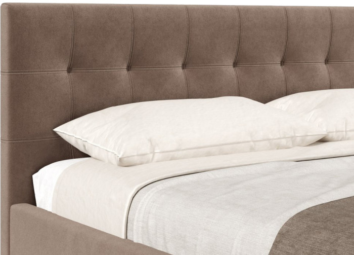 Кровать с подъёмным механизмом 1800 Турин, какао 019