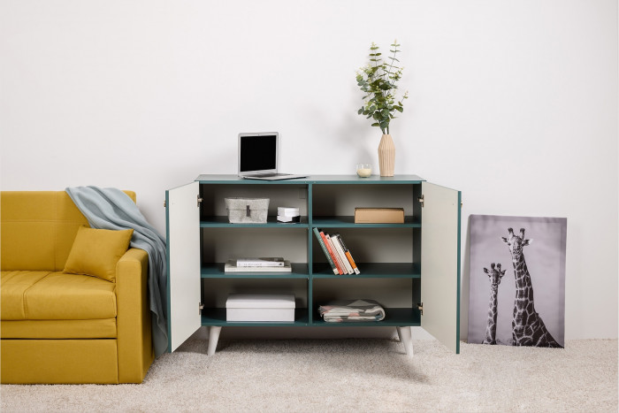 Либера Комод-тумба 16.230.01, пасифай/белый