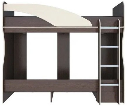 Двухъярусная кровать Мийа А 80 (Венге / дуб молочный)